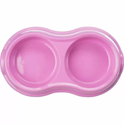 TRIXIE műanyag tál Dupla 2x0,2l /11cm macskáknak