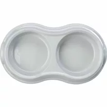 TRIXIE műanyag tál Dupla 2x0,2l /11cm macskáknak