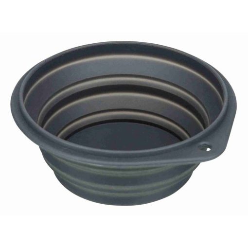 TRIXIE tál utazó szilikon összecsukható 1L/18cm