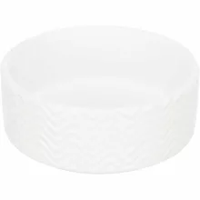 TRIXIE kerámia tál fehér nyomott mintával 0,4l/13cm