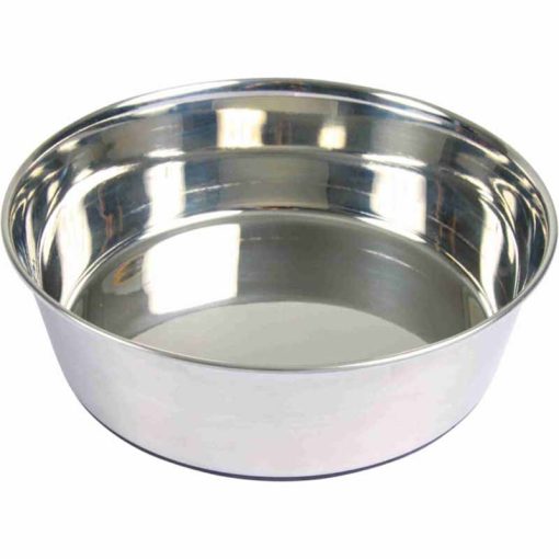 KT TRIXIE fém tál gumi Talppal 1L/17cm