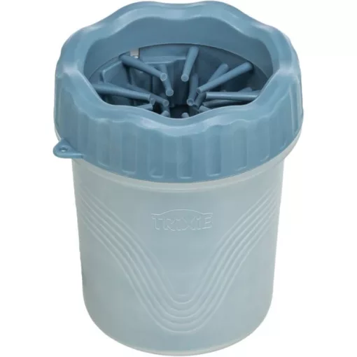 TRIXIE Paw Cleaner M-L szilikon kék mancstisztító