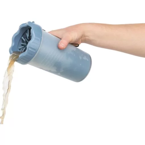 TRIXIE Paw Cleaner M-L szilikon kék mancstisztító