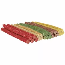TRIXIE DENTACARE Rágóropi Vegyes Színben 12cm/9-10mm/50db Jutalomfalat kutyáknak