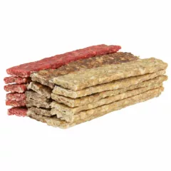   TRIXIE DENTACARE Rágóropi Lapos Vegyes Színben 12cm/100db Jutalomfalat kutyáknak