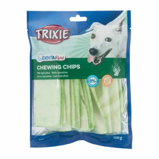 Trixie kutya jutalomfalat DentaCare Rágó Chips Light Algás 100g
