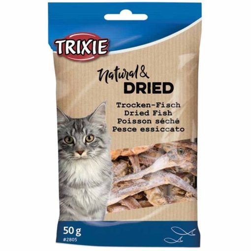 TRIXIE Szárított Hal 50g jutalomfalat kutyáknak