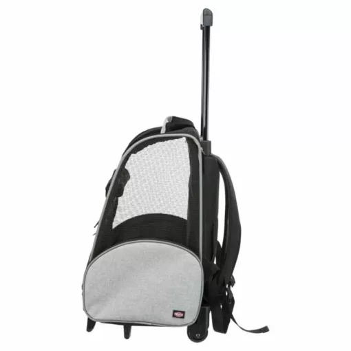 TRIXIE szállítótáska Gurulós Húzható fekete,szürke 32x45x25cm maximum 8kg