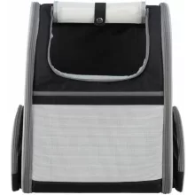 TRIXIE szállítótáska Chloe Backpack szürke/kék 39x43x27cm max:8kg