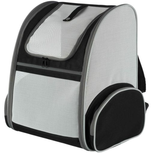 TRIXIE szállítótáska Chloe Backpack szürke/kék 39x43x27cm max:8kg