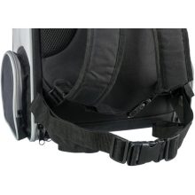 TRIXIE szállítótáska Chloe Backpack szürke/kék 39x43x27cm max:8kg