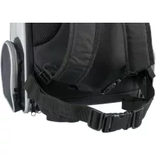 TRIXIE szállítótáska Chloe Backpack szürke/kék 39x43x27cm max:8kg