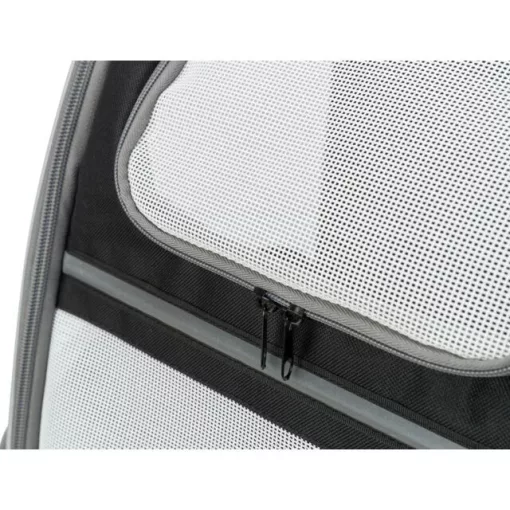 TRIXIE szállítótáska Chloe Backpack szürke/kék 39x43x27cm max:8kg