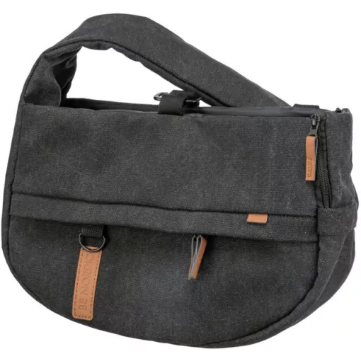 TRIXIE BE NORDIC szállítótáska Ingrid Carrier Fekete 35x25x13cm kutyák és macskák részére