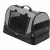  TRIXIE szállítótáska fekete/szürke 30x30x50cm kutyák részére