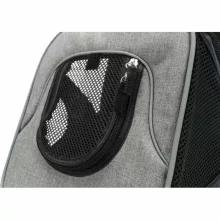 TRIXIE szállítótáska Front táska 30x33x26cm fekete/szürke maximum 10kg