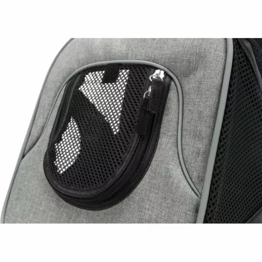 TRIXIE szállítótáska Front táska 30x33x26cm fekete/szürke maximum 10kg