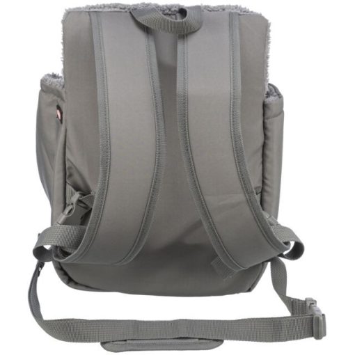 TRIXIE szállítótáska Molly front carrier Szürke 25x38x17cm max.4kg-ig kutyák részére