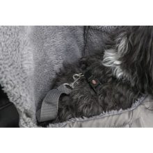 TRIXIE szállítótáska Molly front carrier Szürke 25x38x17cm max.4kg-ig kutyák részére