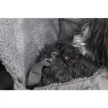 TRIXIE szállítótáska Molly front carrier Szürke 25x38x17cm max.4kg-ig kutyák részére