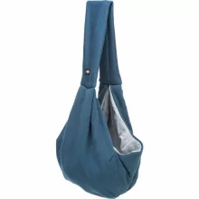 TRIXIE szállítótáska Junior Front 22x20x60cm kék/vil.szürke kutyák részére