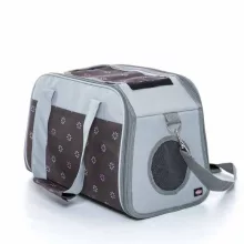 KT TRIXIE szállítótáska Libby 25x27x42cm szürke/barna