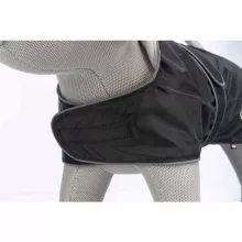 TRIXIE kutyakabát Orléans fekete fényvisszaverős XL - 80cm