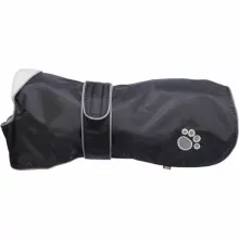 TRIXIE kutyakabát Orléans fekete fényvisszaverős XS - 25cm