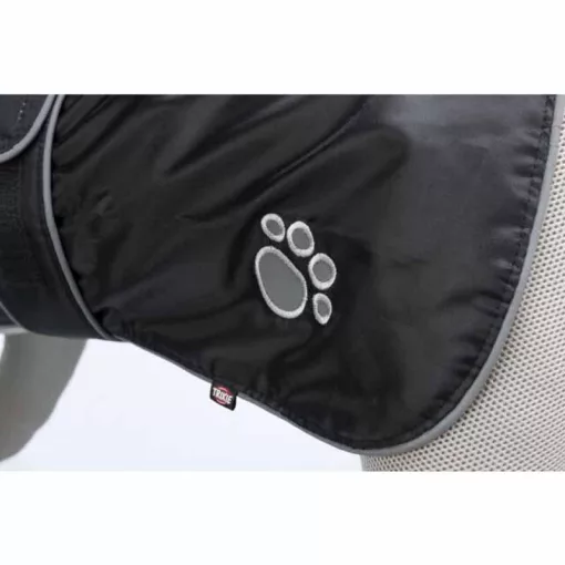 TRIXIE kutyakabát Orléans fekete fényvisszaverős XS - 25cm