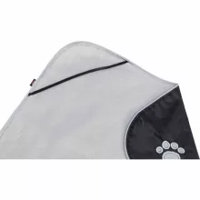TRIXIE kutyakabát Orléans fekete fényvisszaverős XS - 25cm