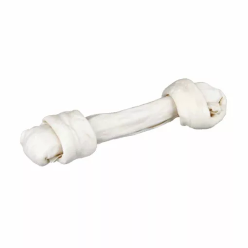TRIXIE DENTACARE Csomózott Csont Natúr 39cm/500g Jutalomfalat kutyáknak