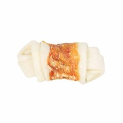   KT TRIXIE DENTAFUN Csomózott Csont Csirkés   5cm/  70g 5db Jutalomfalat kutyáknak