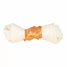 TRIXIE DENTAFUN Csomózott Csont Csirkés 15cm/  70g 1db Jutalomfalat kutyáknak
