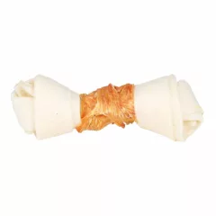   TRIXIE DENTAFUN Csomózott Csont Csirkés 15cm/  70g 1db Jutalomfalat kutyáknak