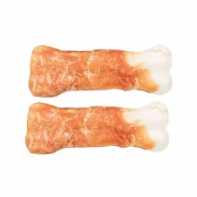 TRIXIE DENTAFUN Préselt Csont Csirkés 11cm 60g 2db Jutalomfalat kutyáknak