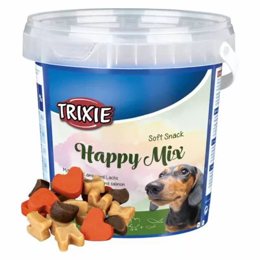 TRIXIE SOFT SNACK Happy Mix Vödrös 500g jutalomfalat kutyáknak