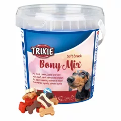   TRIXIE SOFT SNACK Bony Mix Vödrös 500g jutalomfalat kutyáknak
