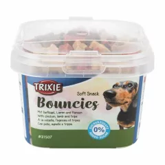   TRIXIE SOFT SNACK Bouncies Vödrös 140g jutalomfalat kutyáknak
