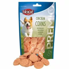   TRIXIE PREMIO Csirke Érmék Light 100g Jutalomfalat kutyáknak