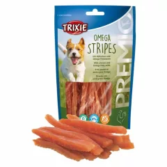   TRIXIE PREMIO Csirkés Omega Stripes 100g Jutalomfalat kutyáknak