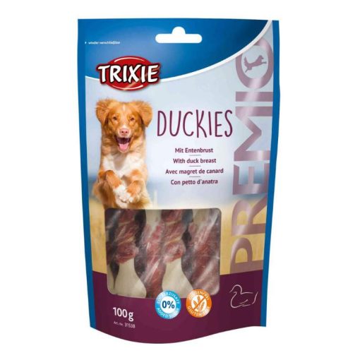 Trixie jutalomfalat kutya PREMIO Duckies Light 100g