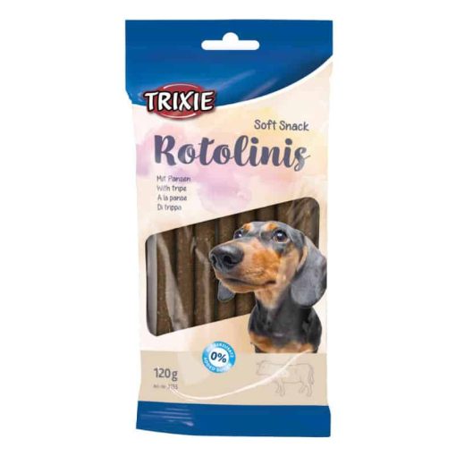 Trixie jutalomfalat kutya SNACK Rotolinis Pacalos 12db/120g/12cm