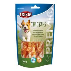   KT TRIXIE PREMIO Csirke hús Kalcium csonton 100g Jutalomfalat kutyáknak