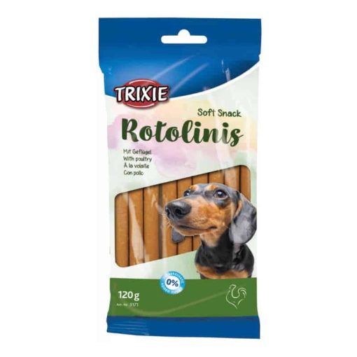 Trixie jutalomfalat kutya SNACK Rotolinis Csirke 12db/120g
