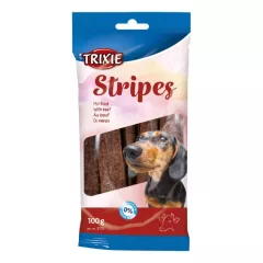   TRIXIE SNACK Stripes Light Marhás 10db/100g Jutalomfalat kutyáknak