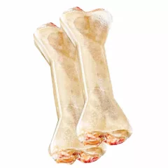   TRIXIE DENTACARE Töltött Csont Szalámis 17cm/140g 1db Jutalomfalat kutyáknak