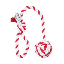 TRIXIE Labda Kötélből fogóval 5,5cm/30cm játék kutyáknak