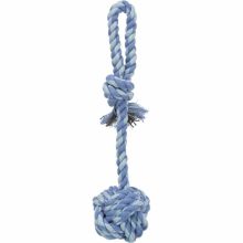 TRIXIE Labda Kötélből fogóval 5,5cm/30cm játék kutyáknak