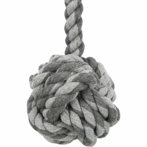 TRIXIE Labda Kötélből fogóval 5,5cm/30cm játék kutyáknak