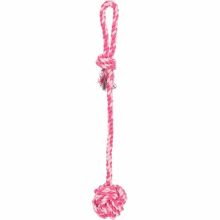 TRIXIE Labda Kötélből fogóval 7cm/50cm játék kutyáknak
